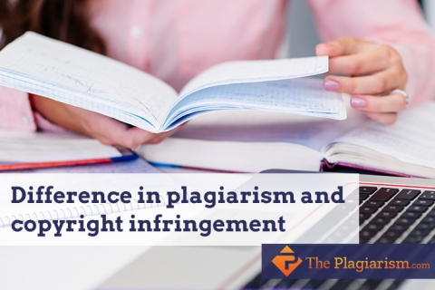 Similarities and Differences between Plagiarism and Copyright Infringement