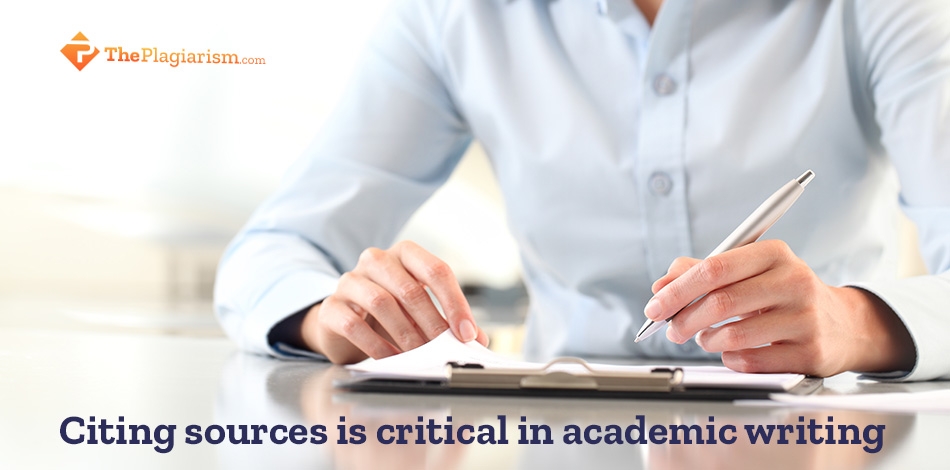 Citing Sources Is Critical in Academic Writing