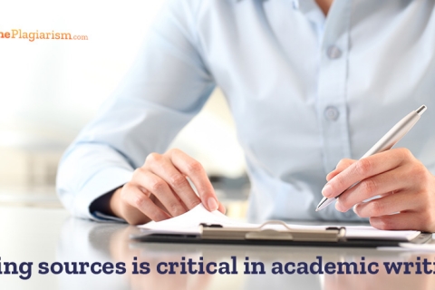 Citing Sources Is Critical in Academic Writing
